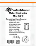 Make: Electronics Mini Kit 4 Educational Electronic Component Pack That Follow Experiments in Charles Platt's 3rd Edition Book (PTTMini3rd-Comp4)