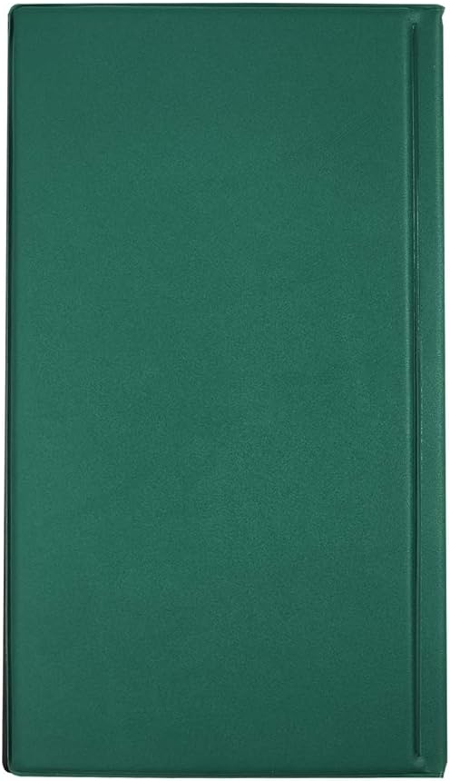 AITIME 180 Pockets Coin Collecting Holders Book Album for Collectors - Coin Collection Supplies, Collector Album Storage Suitable for Coin Diameter Less Than 1.66 Inches Storage (Green)
