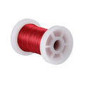 BNTECHGO 34 AWG Magnet Wire - Enameled Copper Wire - Enameled Magnet Winding Wire - 2 oz - 0.0063" Diameter 1 Spool Coil Red Temperature Rating 155℃ Widely Used for Transformers Inductors