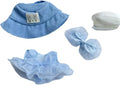 Luxury Chic Doll Clothes Set with Elegant Dress, Shirt, Bow & Necklace - Premium Outfit for Dress Up, Collecting & Gift Giving - Perfect for Kids, Doll Collectors & 18 Dolls (6)