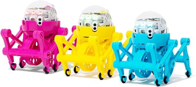 Ozobot Crawler for Evo Robot - Interactive Programming Accessory, Enhances STEM Education, Develops Critical Thinking, Ideal for Kids Ages 8-13, Surprise Colors, 6 Kits, Evo Required Not Included