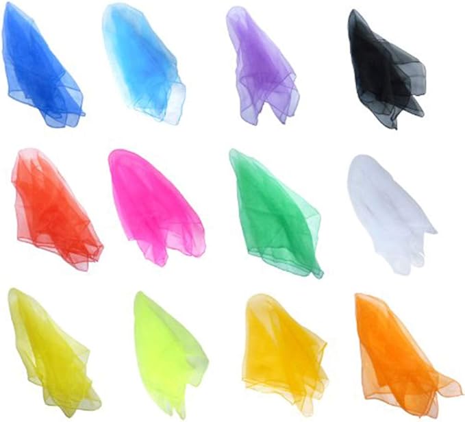 Hoerev Dancing Juggling Scaves Pack of 12