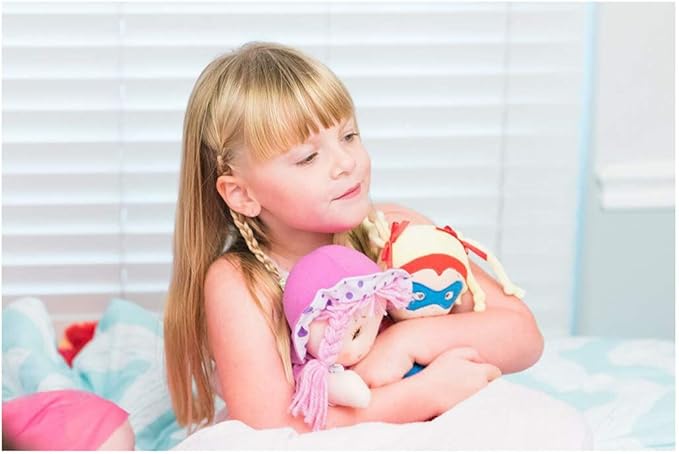 DIBSIES Personalized Sweetheart Cuddle Doll - 14 Inch (Red)