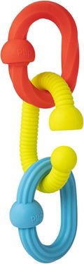 Fat Brain Toys Plip Grips, Popping Textured Sensory Toy, Travel Sized Toys for Babies 6 Months+