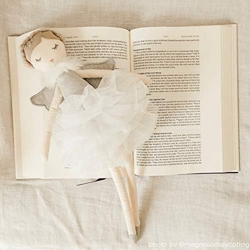 Mon Ami Angel Stuffed Doll - 15", Silver, Soft Elegant Plush Doll for Little Girls, Use as Toy or Room Decor, Great Gift for Kids of All Ages