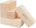 ZOENHOU 10 PCS Basswood Carving Blocks, 6" x 2" x 2" Premium Unfinished Carving Wood Whittling Blocks, Wood Blocks for Crafting Whittling Carving Hobby Block