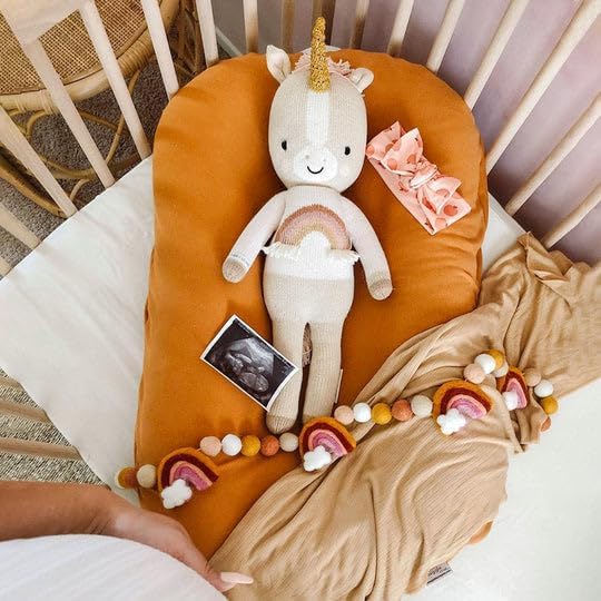 cuddle + kind Zara The Unicorn Little 13" Hand-Knit Doll – 1 Doll = 10 Meals, Fair Trade, Heirloom Quality, Handcrafted in Peru, 100% Cotton Yarn