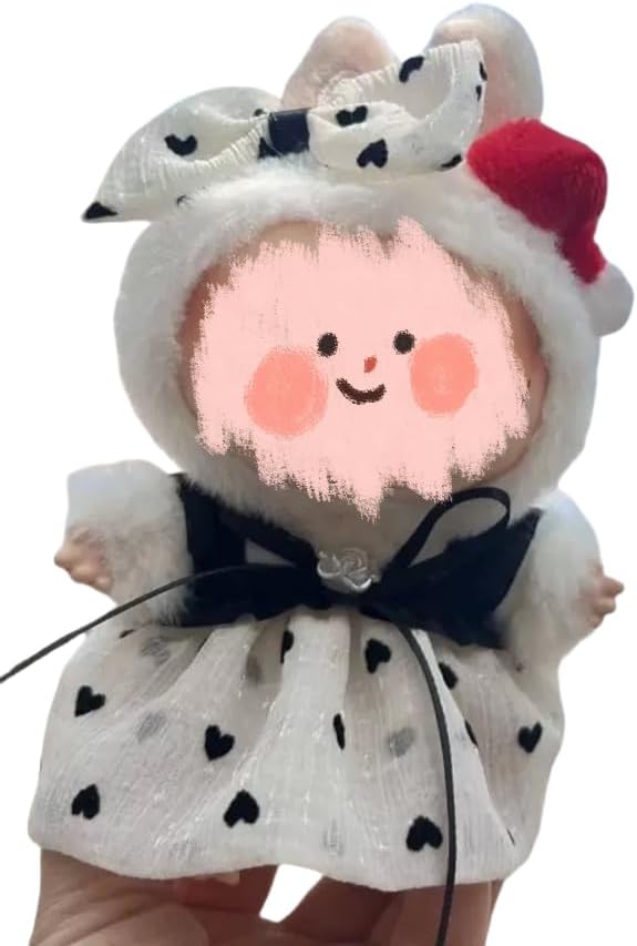 Luxury Chic Doll Clothes Set with Elegant Dress, Shirt, Bow & Necklace - Premium Outfit for Dress Up, Collecting & Gift Giving - Perfect for Kids, Doll Collectors & 18 Dolls (5)