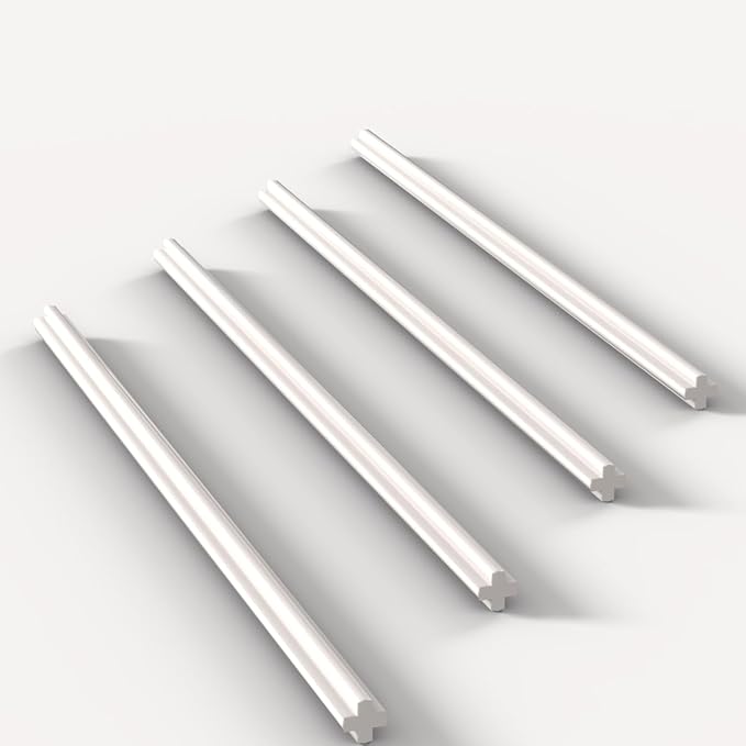 Classic Building Axle Bulk, 16L 30 Piece, Compatible with Lego Parts and Pieces:(Colour:White)