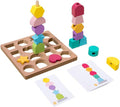 3-in-1 Shape Matching Alzheimers Products for Elderly，Easy Memory Puzzle for Alzheimers Patients，Beads Sequencing for Alzheimers, Lacing Beads, Stacking Blocks, Sensory Toys for Autism