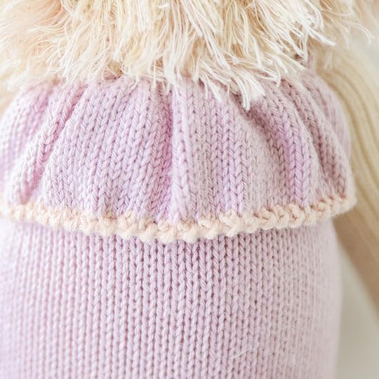 cuddle + kind Savannah The Lion Little 13" Hand-Knit Doll – 1 Doll = 10 Meals, Fair Trade, Heirloom Quality, Handcrafted in Peru, 100% Cotton Yarn