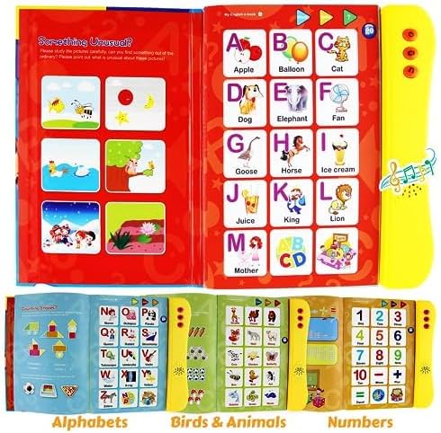 Preschool Learning Activities Book: Educational Toys for Toddlers 1-3, Toddler Learning Toys, Kids Books 3-5 - Ideal Learning Toys for 4 Year Old Boys & Girls