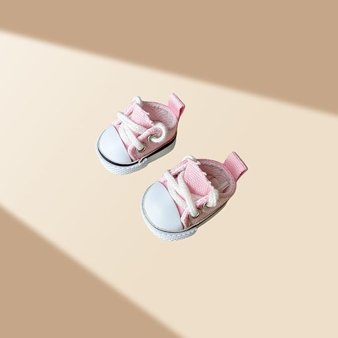 17cm Doll Clothes Set, 4 Pieces Outfit Set for 6.7inch Doll Dress Suit, Fashion Dress Up Hat Clothes Shoes Accessories for 1st/2nd/3rd Gen Play & Display Pink