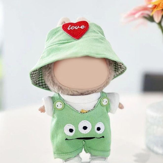 17cm Doll Clothes Set & Outfit - Cuddly Fashion Dresses with Accessories, Luxury Chic Doll Clothing & Plush Pullover Hoodie Doll Clothing DIY ,Just Clothes