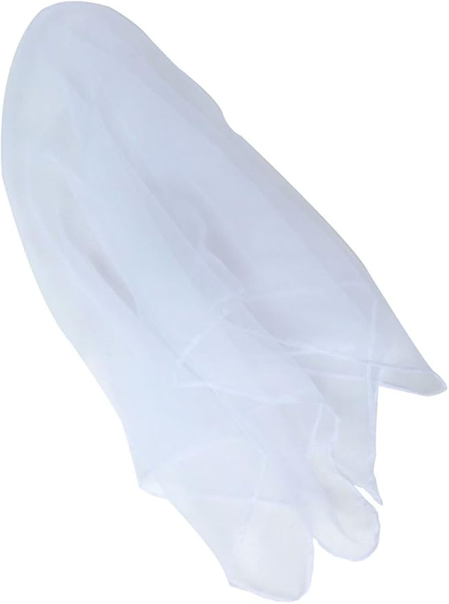 Hoerev Pack of 12 Approx. 24" x 24" Juggling Dancing Scarves Floaty Scarves,Mixed, 12pcs Mixed Colors
