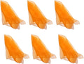 Hoerev Pack of 6 Dancing Juggling Scarves for Decoration Colors Scarves,Size 24"x24",60cmx60cm (Orange)