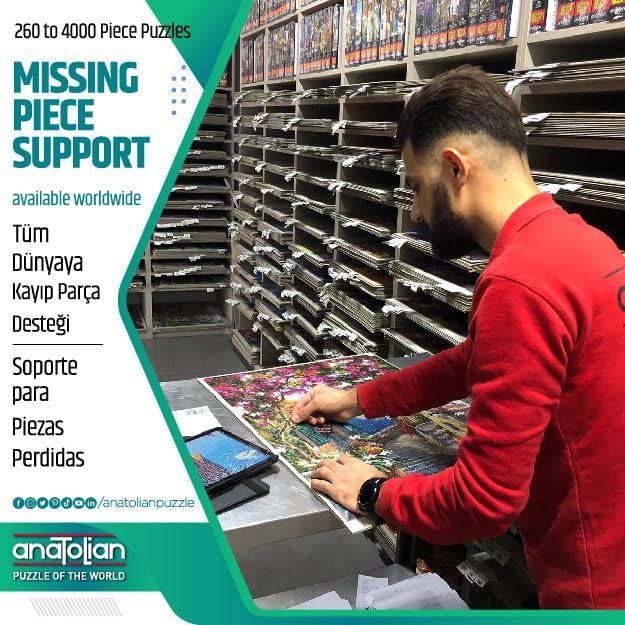 Anatolian Puzzle - Coastal Town at Sunset, 1000 Piece Jigsaw Puzzle, #1098