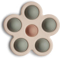 mushie Flower Press Toy (Dried Thyme/Natural/Shifting Sand)
