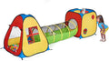UTEX 3 in 1 Pop Up Play Tent with Tunnel, Ball Pit for Kids, Boys, Girls, Babies and Toddlers, Indoor/Outdoor Playhouse