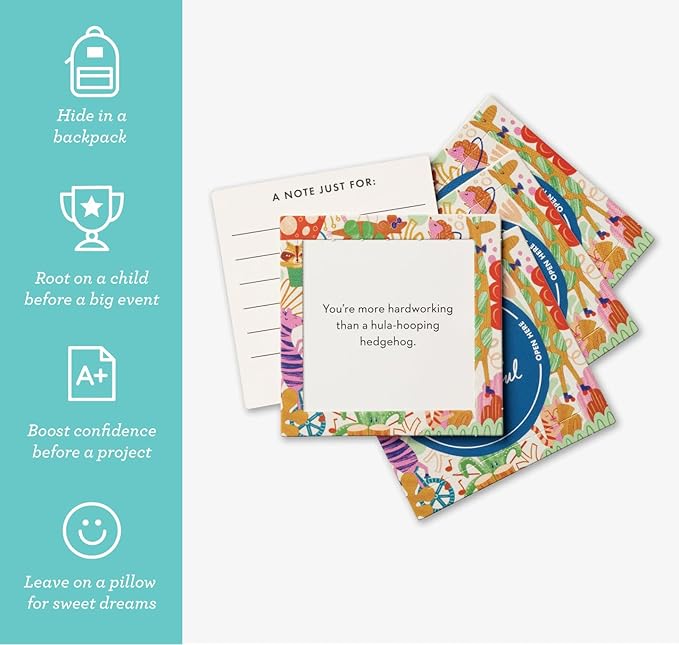 Compendium ThoughtFulls for Kids – You're Wildly Wonderful – 30 Pop-Open Cards to Share with Kids, Each with a Different Inspiring Message Inside