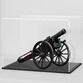 SVENJBB Acrylic Display Case, Large Clear Acrylic Box with Black Base and Lid for Collectibles and Figures, 14.5x11x11 Inch