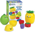 Learning Resources Big Feelings Nesting Fruit Friends - Fine Motor Toys, Social Emotional Skills Regulation Tools for Kids, Gifts for Boys and Girls, Classroom Must Haves, Occupational Games