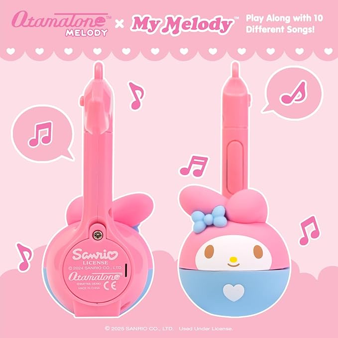 Otamatone Melody Hello Kitty and Friends Electronic Portable Music Instrument / Synthesizer Toy from Japan by Maywa Denki [English Instructions] - My Melody