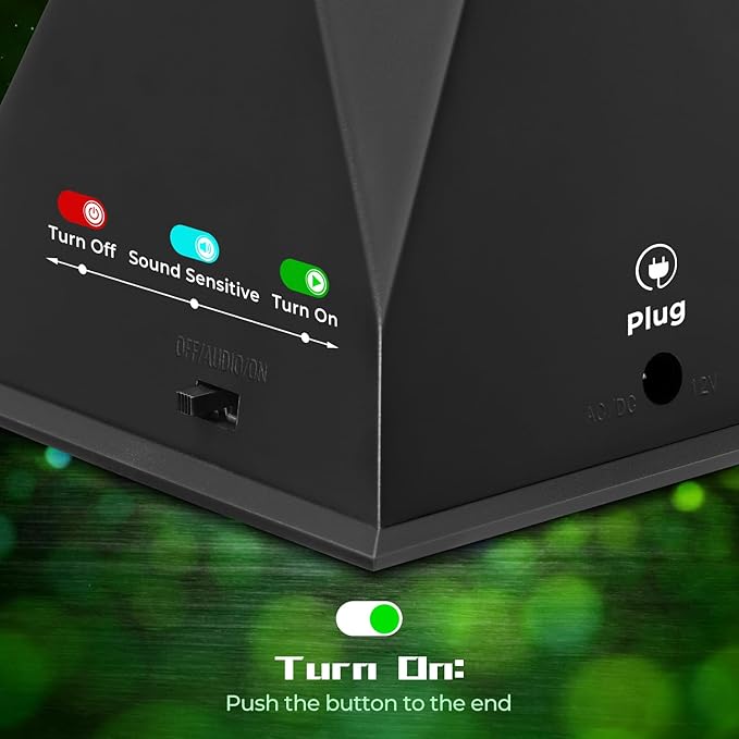 Theefun Green Plasma Ball: 6 Inch Plasma Globe Touch & Sound Sensitive Plasma Ball Lamp Electric Ball Lightning Novelty Light for Parties, Home, Prop, Room Decoration, Christmas Gifts