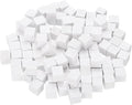 uxcell 300Pcs Wood Blocks for Crafts, 1cm Unfinished Wood Cube Solid Wooden Blank Square Block for DIY Craft Projects Personalized Gifts, White