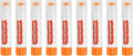PATIKIL Solid Tempera Paints, 9 Pcs Washable Quick Drying Paint Sticks Paint Pens for Artists Beginners Art Supplies, Orange