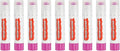 PATIKIL Solid Tempera Paints, 9 Pcs Washable Quick Drying Paint Sticks Paint Pens for Artists Beginners Art Supplies, Pink