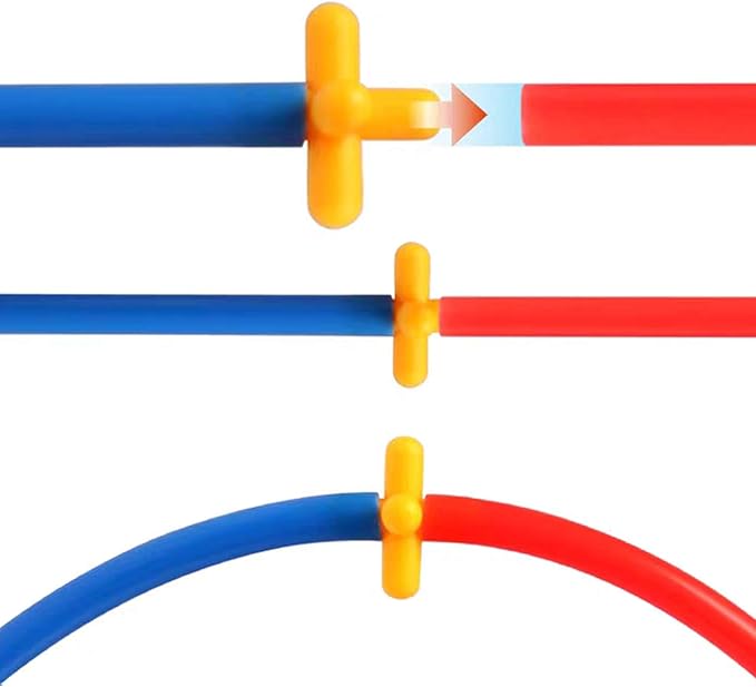 Straw Constructor STEM Building Toys 800 pcs-Colorful Interlocking Plastic Enginnering Toys- Fun- Educational- Safe for Kids- Develops Motor Skills-Construction Blocks- Best Gift for Boys and Girls