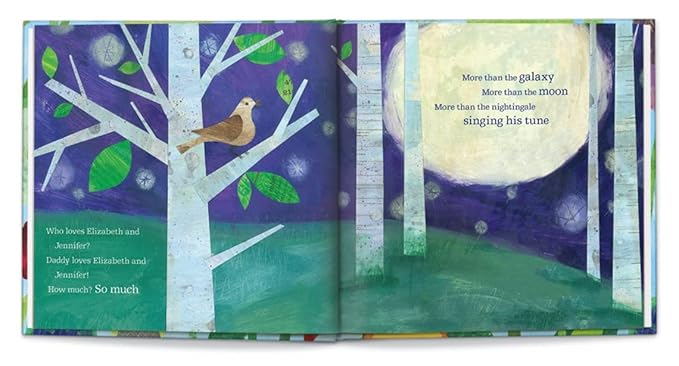 Who Loves Me? (Siblings) - Personalized Children's Story - I See Me! (Blue Hardcover)