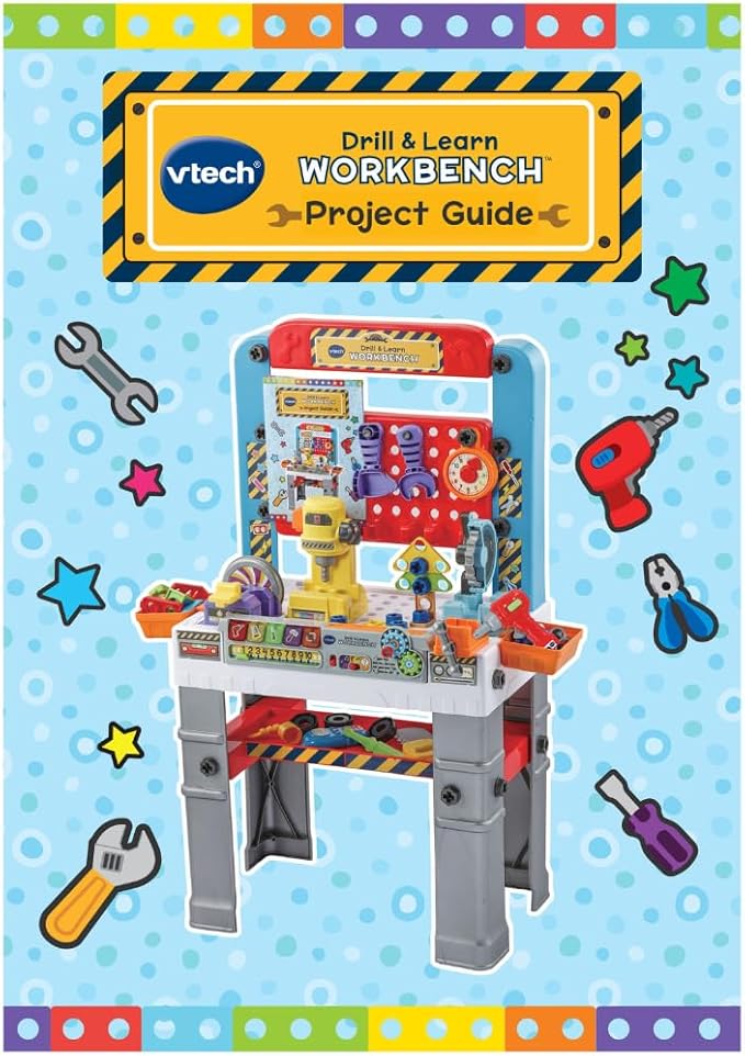 VTech Drill and Learn Workbench for Kids Ages 3 Years and up (Frustration Free Packaging)
