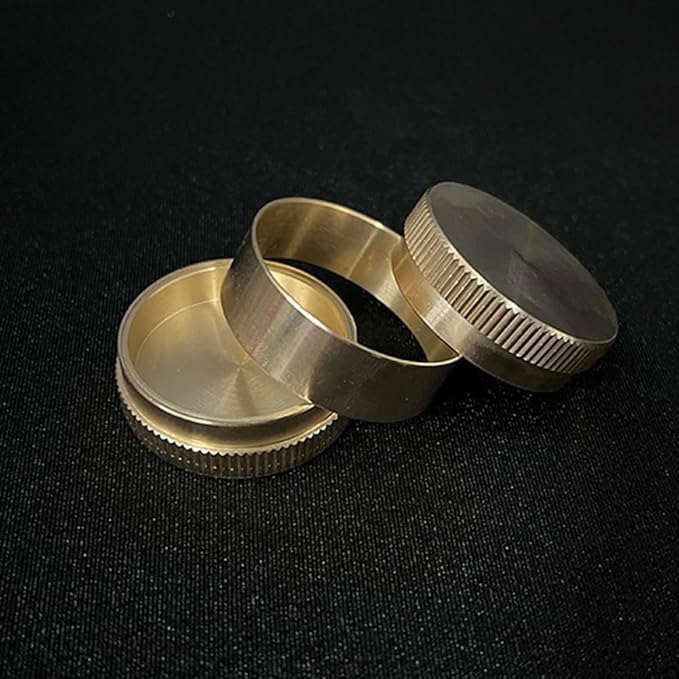 Dynamic Coins Copper Box,US Half Dollar Version Magic Tricks Gimmick Coin Vanish Magic Fly Coin Magic Close Up Street Coin Money