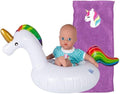 Adora Splash Time Babies Collection, 8.5” Baby Doll with Sweet Baby Smell, Premium QuickDri Vinyl and Machine Washable, Includes Clothes and Accessories, Birthday Gift For Ages 3+ - Magical Unicorn