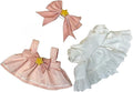 17cm/6.7in Clothes Set for Dolls - Cute Hat & Overalls Outfit, Soft Premium Fabric Dress Up Accessories Suit, Easy On/Off, NO Doll Included (Magical Girl)