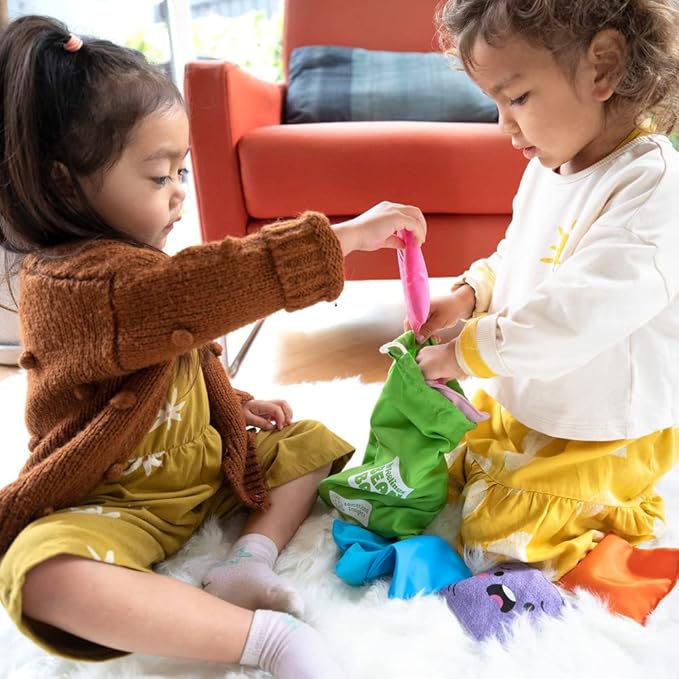 Educational Insights My Feelings Bean Bags - Social Emotional Learning Activities for Preschool, Toddler Sensory Toys & Therapy Games, Calm Down Corner Must Haves, Calming Toys for Kids Ages 3+
