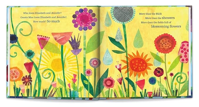 Who Loves Me? (Siblings) - Personalized Children's Story - I See Me! (Blue Hardcover)