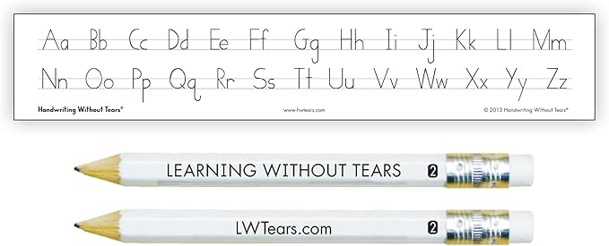 Handwriting Without Tears Printing Bundle, Age 6+, 1st Grade+, Handwriting Without Tears, Student & Teacher Workbooks, School & Home, Language Arts, Tutoring, Tiny Pencils Included