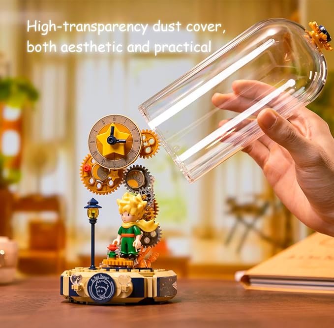 PANTASY Le Petit Prince Time Travel Building Set, Creative Assembly Toy for Adults and Teens, Detailed Model of The Little Prince's Journey Through Time, Timeless Story Construction Blocks