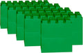 EverBlock 12' x 6' Full Size Plastic Modular Bulk Pack | Giant Building Blocks | Easy to Connect & Reuse | Indoor & Outdoor Use | Build Displays & Structures | Green