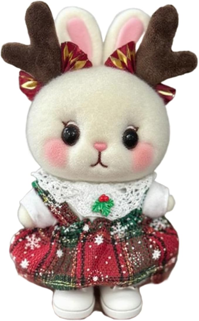 17cm Doll Christmas Clothes Set & Halloween Outfit Set for 17cm Dolls - Premium Fashion Dresses with Accessories, Luxury Chic Doll Clothing & Style Bundle,Just Clothes (Style-D)
