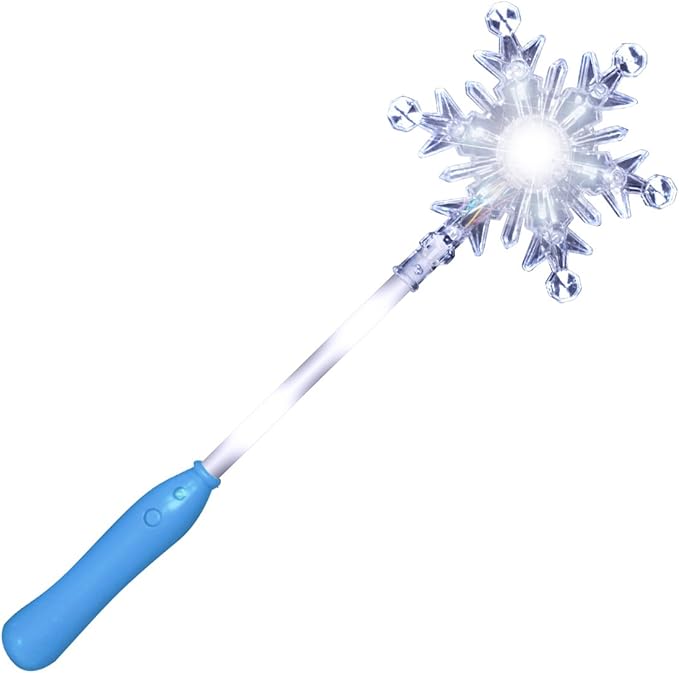 FlashingBlinkyLights Light Up Frozen Snowflake Wand
