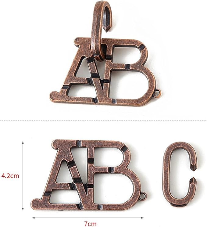 RoseFlower 18 pcs IQ Test Puzzle Metal Wire Puzzles Mind Game Educational Toys High Difficulty Brain Teaser Puzzle Toy for Kids and Adults - Explore Creativity and Problem Solving. Gift Desk Puzzles