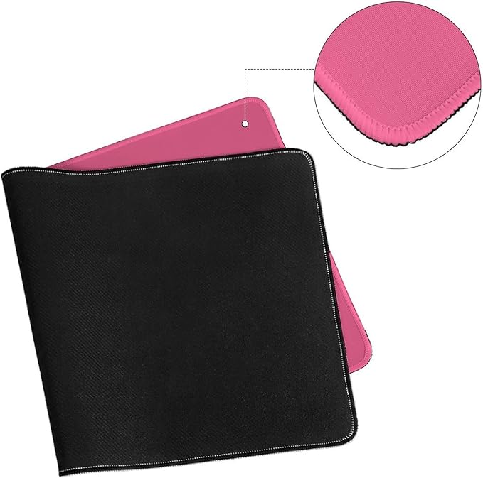 Dumpster on Fire, Pink Funny Desk Pad, Gaming Mouse Pad，23.6x11.8 inch Computer Mouse Mat Keyboard for Home Office，I’m Fine It's Fine Everything’s Fine