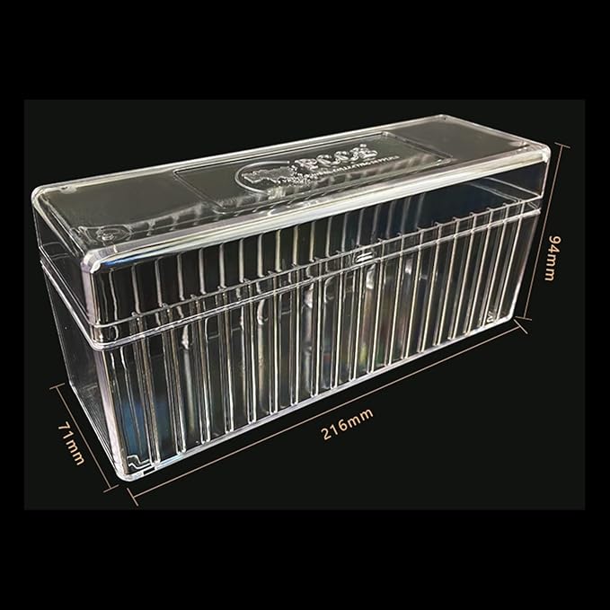 MUDOR Storage Box for 20 Slab Coin Holders (CLEAR, 1)