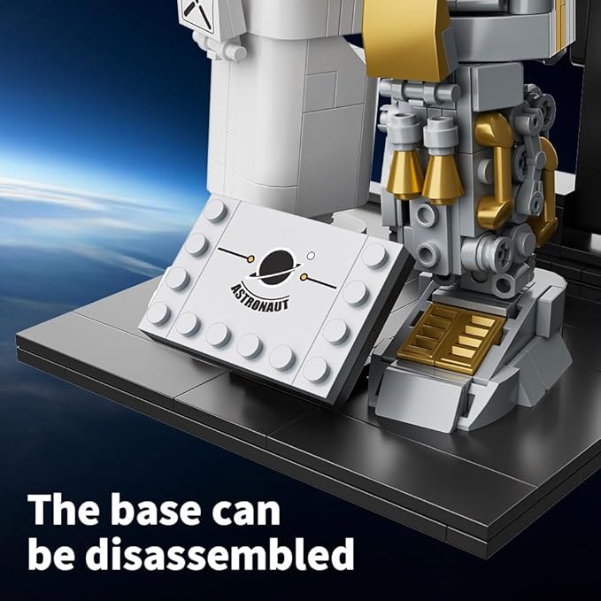 Space Astronaut Building Block Toy - Ideal Gift for 6-14 Year Old Children - 880pcs for Adult Space Astronaut Building Block Sets