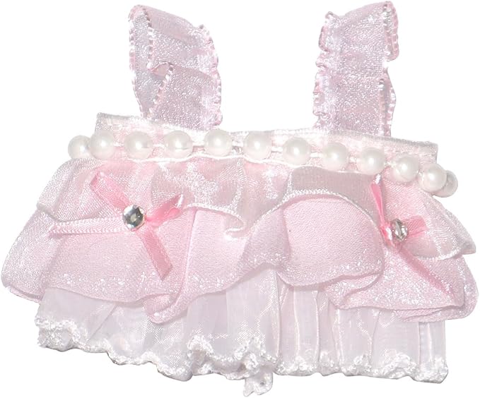 17cm Doll Clothes Wedding Dress Accessories Premium Fashion Outfit for 17cm Dolls (NO Doll)(Wedding Dress/Bow)