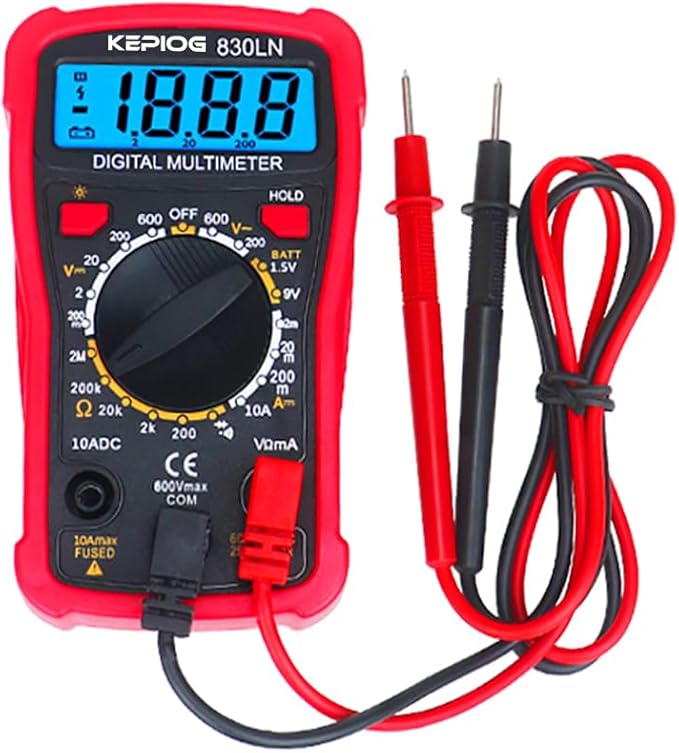 Soldering Iron Kit, 80W Electric Solder iron, Adjustable Temperature (180°C- 500°C）, With Multimeter, Magnifier Welding Helping Hand, Heat shrink tubing, Solder Wire, Desoldering pump.